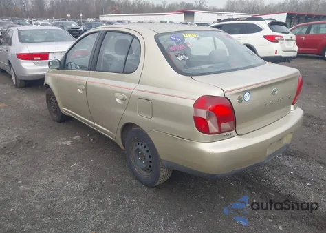 2002 Toyota Echo из США, поврежденный, VIN JTDBT123720256572